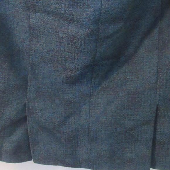 Ann Taylor Cotton Skirt, 'Tweed Design', Double Vent, Fully Lined, Size 12 I390 - Picture 6 of 8